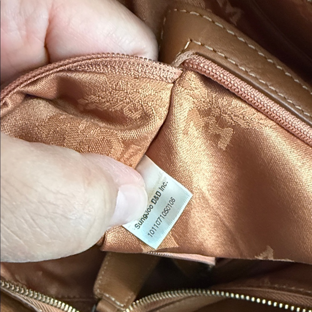 Brown Leather Tote Bag - Picture 9 of 9